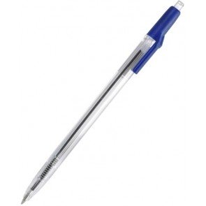 Lodīšu pildspalva 0.7 mm automātiskā Penna Click zila