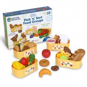 Rotaļlieta attīstošā Pick 'n' Sort Food šķirošanas komplekts