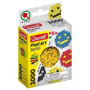 Mozaīkas Quercetti papildinājums Pixel Art dzeltens, 1000 sastāvdaļas