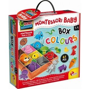 Spēle bērniem Montessori Baby Noticeboard krāsas