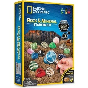 Zinātniskais komplekts National Geographic akmeņi un minerāli