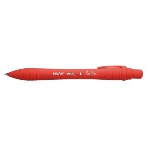 Lodīšu pildspalva 1 mm automātiskā Sway sarkana