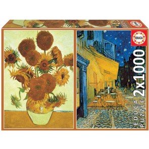 Puzle 2x1000 Van Gogh ar līmi