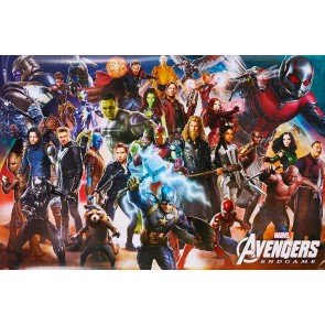 Plakāts Marvel: Avengers Endgame Line Up (63x91.5)