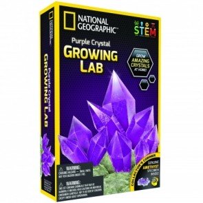 Zinātniskais komplekts Crystal Growing Lab National Geographic violets