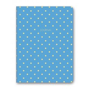 Piezīmju grāmata 20*14 cm 64 lapas līniju Shine elastīgos vākos zila