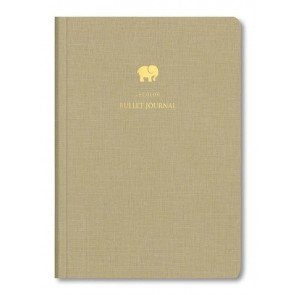 Piezīmju grāmata 24*17 cm 96 lapas punktotas Elephant cietos vākos