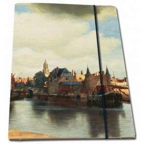 Mape A4+ ar gumiju kartona View of Delft