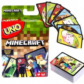Kāršu spēle Uno Minecraft