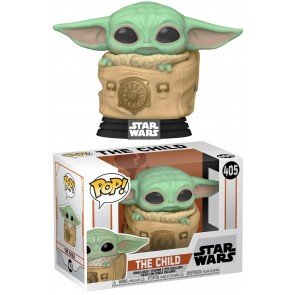 Figūra POP! Movies: Star Wars: Mandalorian: The Child with Bag bobble head