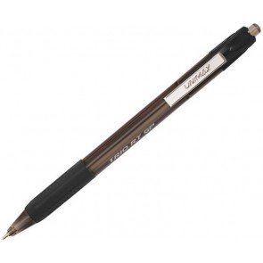 Lodīšu pildspalva 0.7 mm automātiskā Trio RT GP trīsšķautņu melna