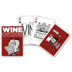 Spēļu kārtis Wine Cartoons