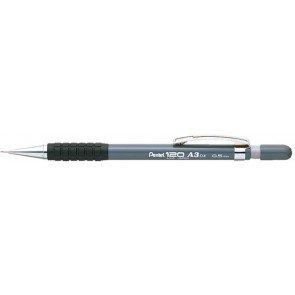 Zīmulis mehāniskais 0.5 mm Pentel 120 pelēks