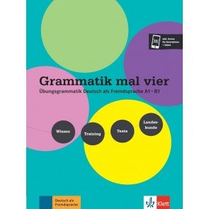 Grammatik mal vier Übungsgrammatik Deutsch als Fremdsprache A1 – B1 (FW: 9783126742023)