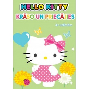 Hello Kitty: Krāso un priecājies! Ar uzlīmēm