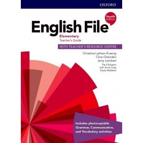 English File 4e Elementary Teacher's Guide + Teacher's Resource Centre