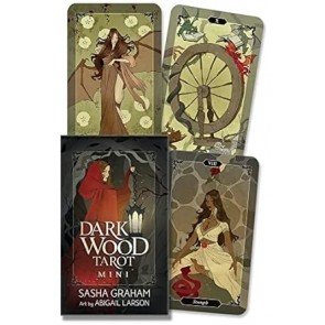 Dark Wood Mini Tarot (78 kārtis)