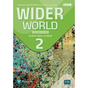 Wider World 2e 2 SBk + eBook with app.