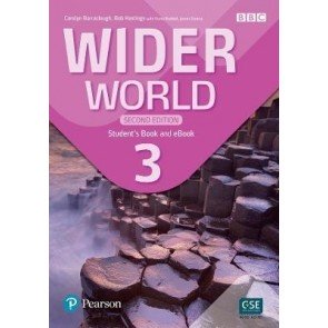 Wider World 2e 3 SBk + eBook with app.