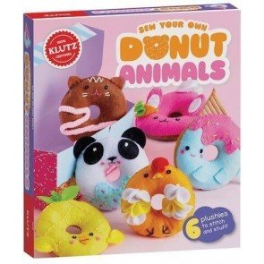 Sew Your Own Donut Animals (grāmata ar pielikumu, Klutz)