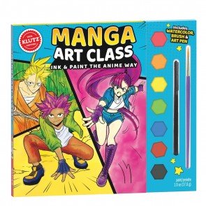 Manga Art Class (grāmata ar pielikumu, Klutz)