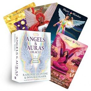Angels & Auras Oracle (grāmata un 44 kārtis)