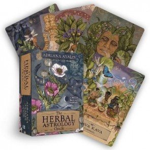 Herbal Astrology Oracle (grāmata un 55 kārtis)