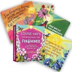 Louise Hay's Affirmations for Forgiveness (afirmāciju kartītes)