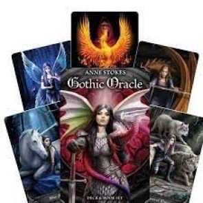Anne Stokes Gothic Oracle (grāmata un 48 kārtis)