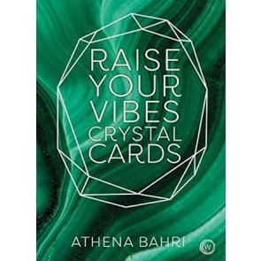Raise Your Vibes Crystal Cards (grāmata un 55 kārtis)