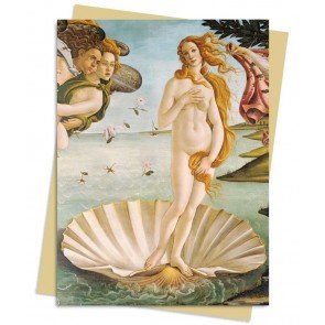 Atklātne ar aploksni Sandro Botticelli: The Birth of Venus
