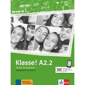 Klasse A2.2 Übungsbuch + Audios
