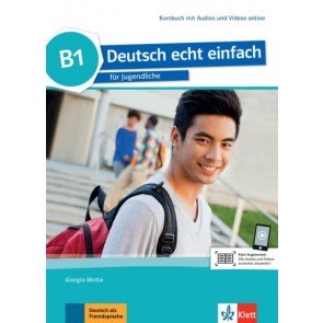 Deutsch echt einfach B1 Kursbuch + Audios und Videos online