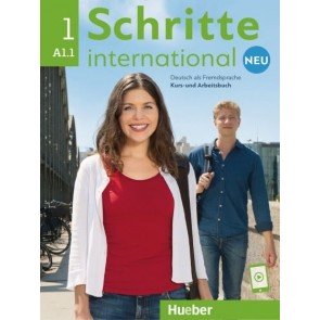 Schritte International NEU 1 (A1.1) Kursbuch + Arbeitsbuch + Audios online
