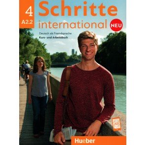 Schritte International NEU 4 (A2.2) Kursbuch + Arbeitsbuch + CD zum Arb