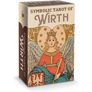 Symbolic Tarot of Wirth Mini Deck (78 kārtis)
