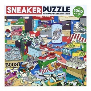 Puzle 1000 Sneaker Puzzle + plakāts