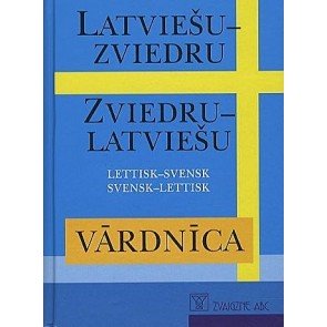 Latviešu-zviedru, zviedru-latviešu vārdnīca