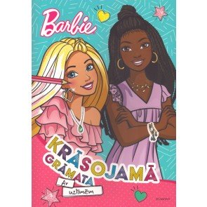 Barbie: Krāsojamā grāmata. Ar uzlīmēm