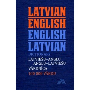 Latviešu-angļu, angļu-latviešu vārdnīca (100 000)