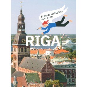 Riga from artist's eye view