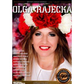 Olga Rajecka: 50 populārākās dziesmas (Notis)
